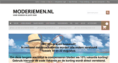 Desktop Screenshot of moderiemen.nl